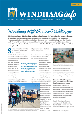 WindhaagInfo Ausgabe April 2022