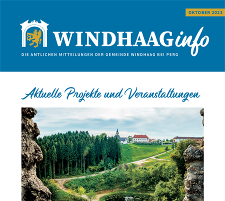 WindhaagInfo Ausgabe Oktober 2023